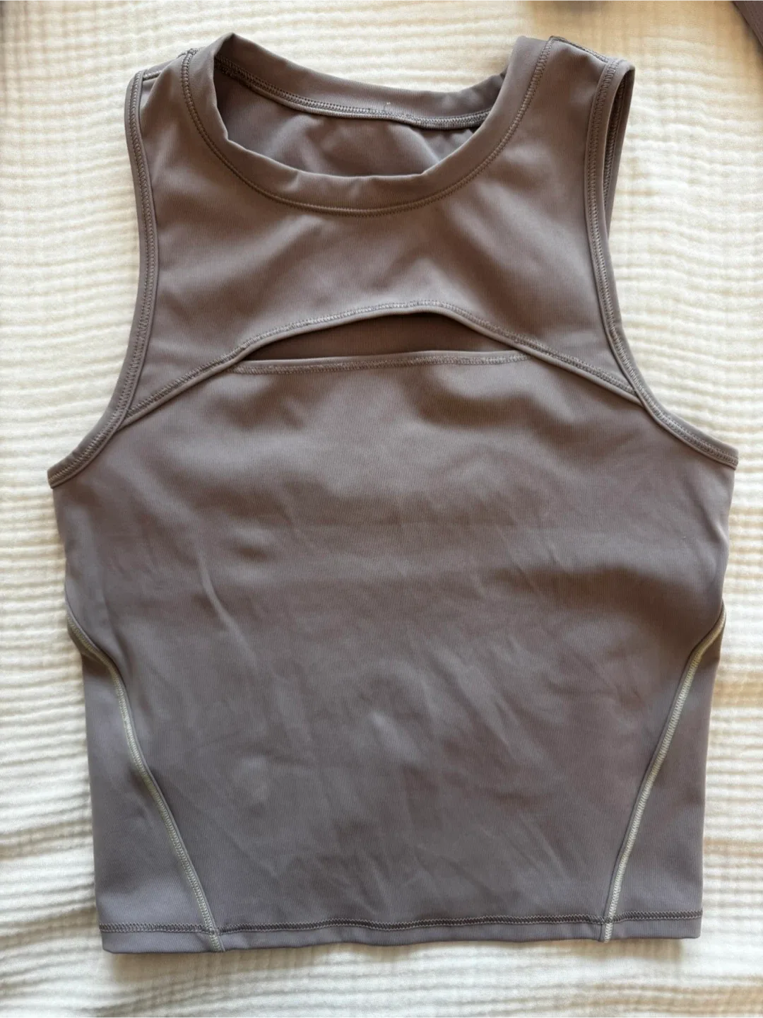 Lululemon 2-in-1 Training Tank + Long Sleeve, Size 4 image indicator(2)