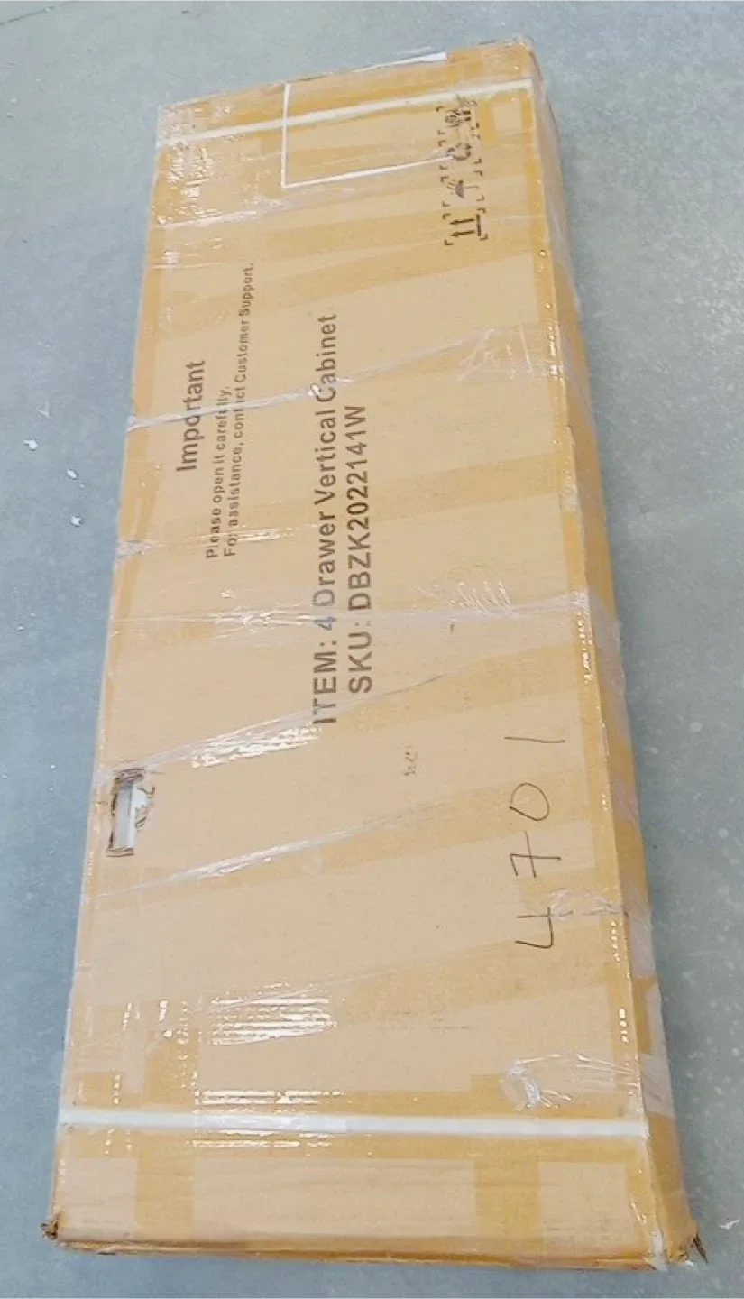 3 -DRAWER STEEL FILE CABINET - 35.43'' - WHITE image indicator(4)