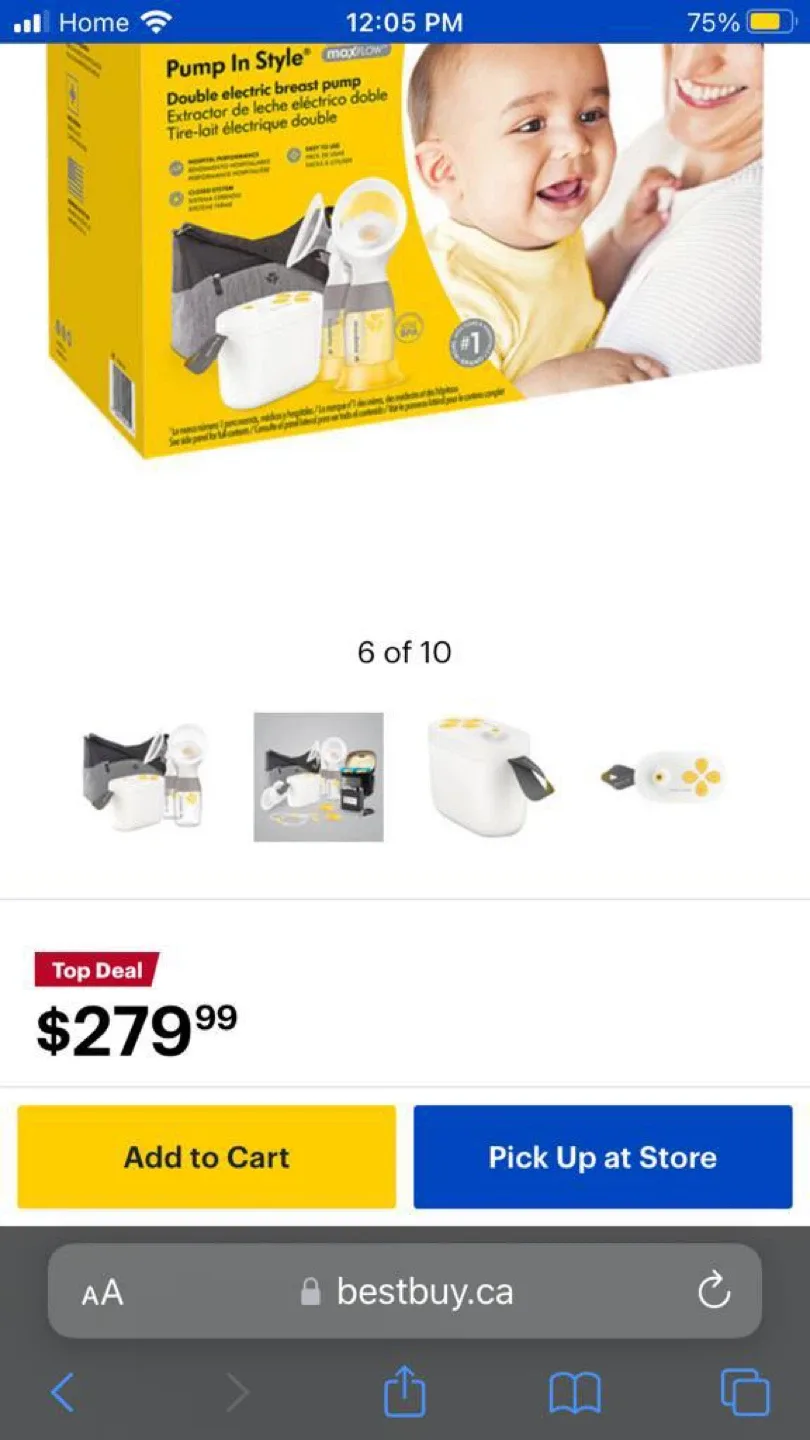 Medela Pump In Style MaxFlow Double Electric Breast Pump image indicator(3)