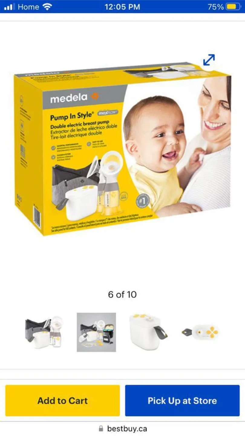 Medela Pump In Style MaxFlow Double Electric Breast Pump image indicator(2)