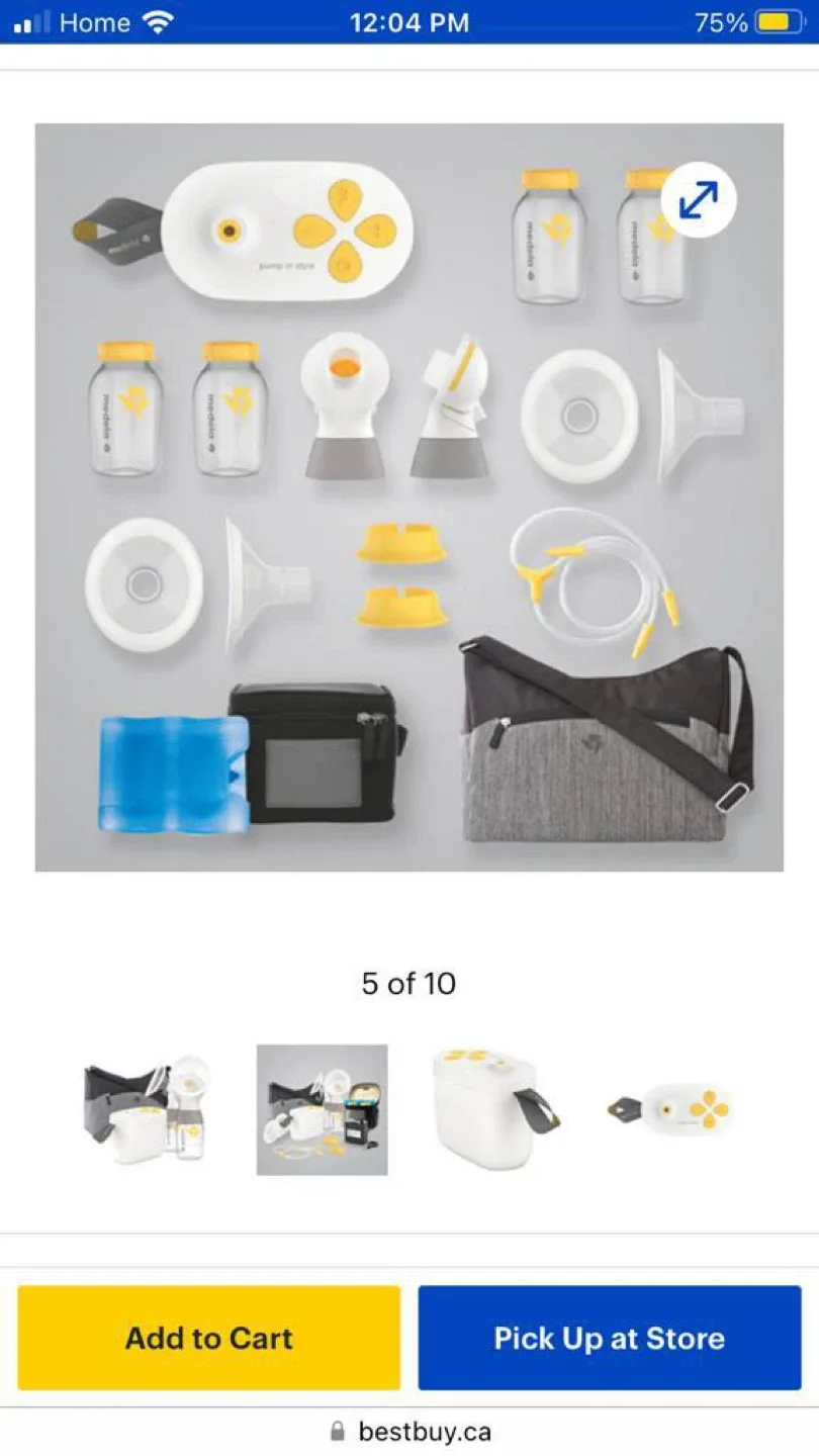 Medela Pump In Style MaxFlow Double Electric Breast Pump image indicator(7)