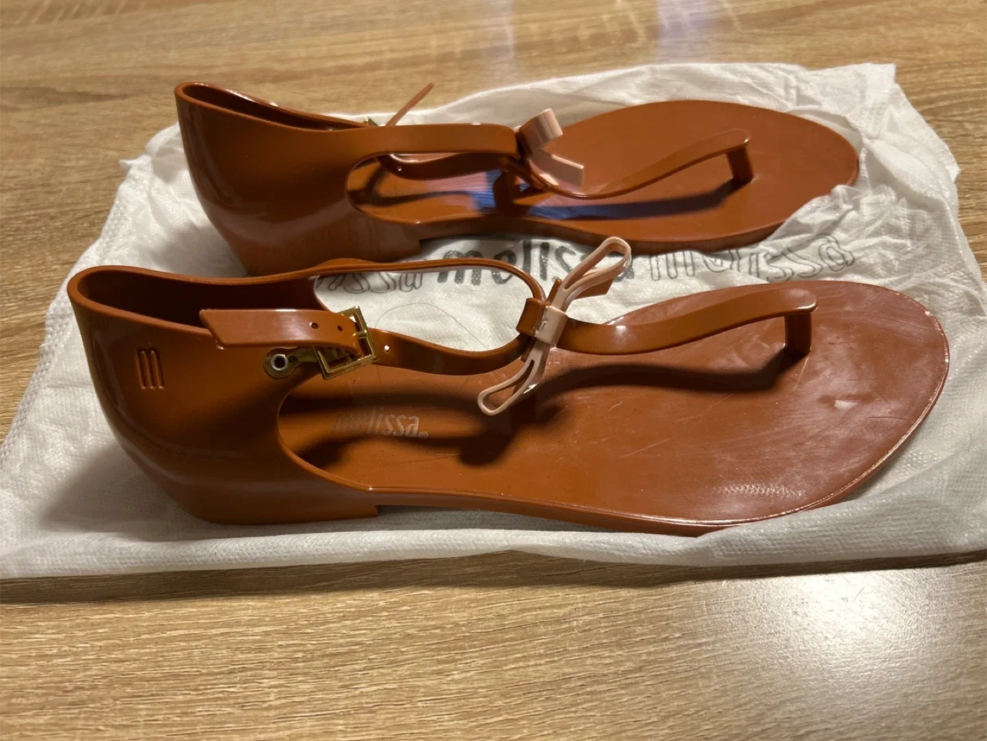 Melissa Brown Sandals - Size US 7 image indicator(2)