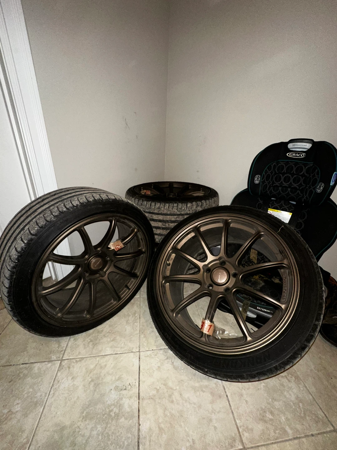 Bronze Superspeed Rims with Tires - photo 2