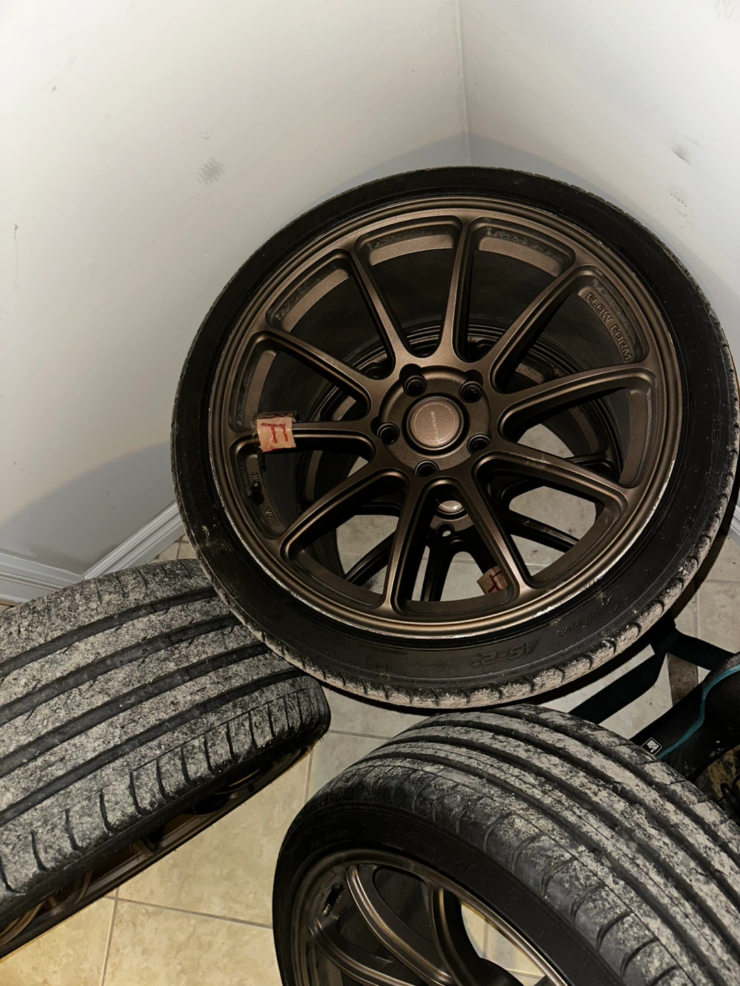 Bronze Superspeed Rims with Tires