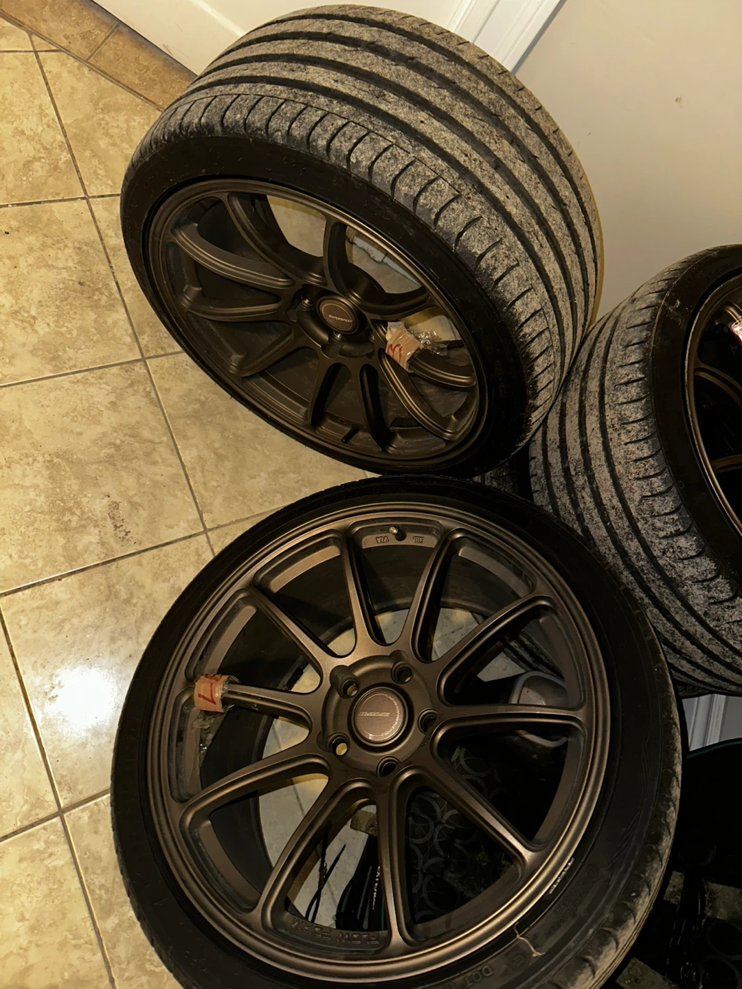 Bronze Superspeed Rims with Tires - photo 4