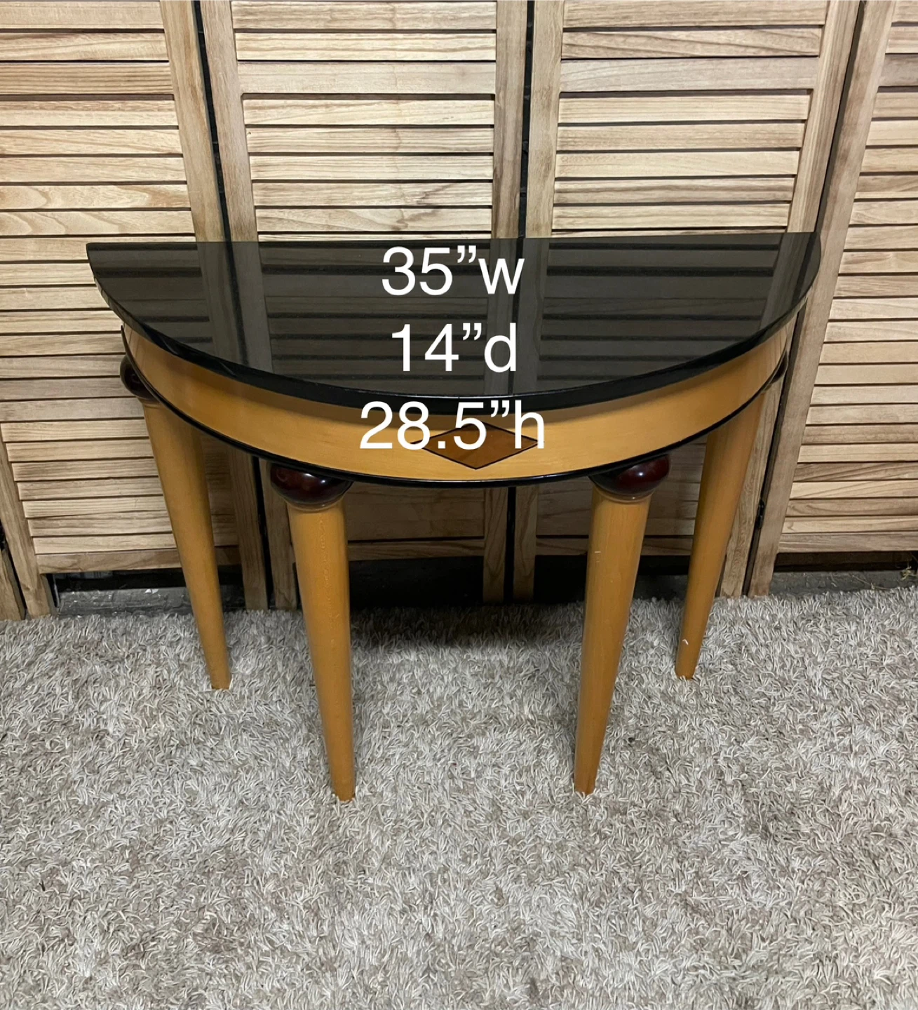Bombay Company’s art deco Console Table - photo 5