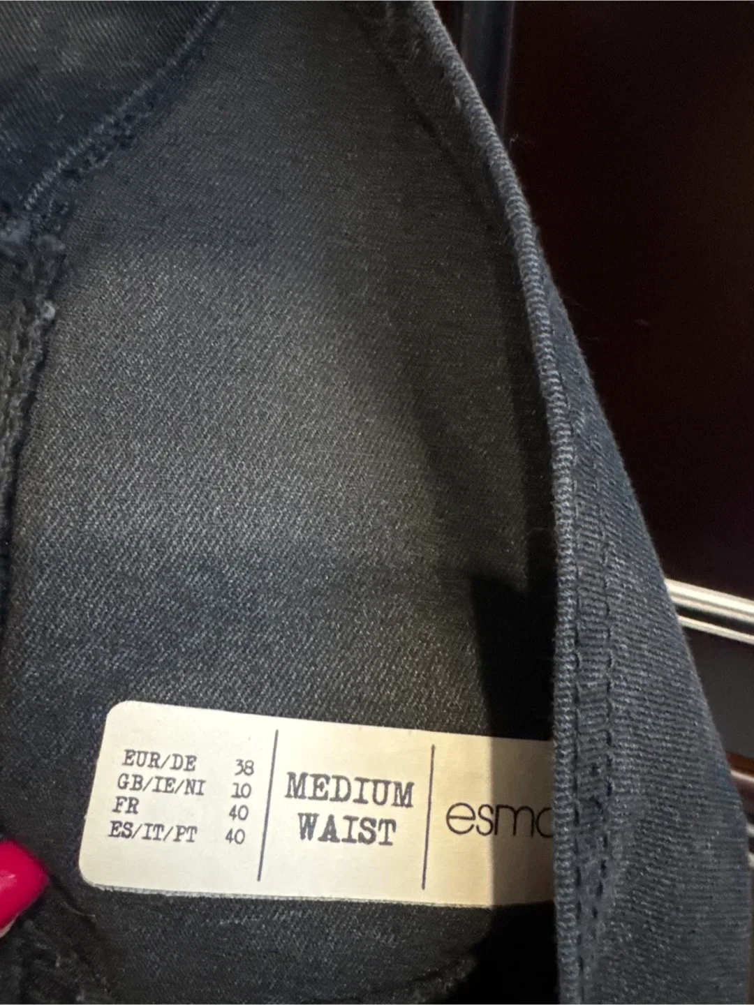 Esma Black Denim Overalls - Size Medium image indicator(2)