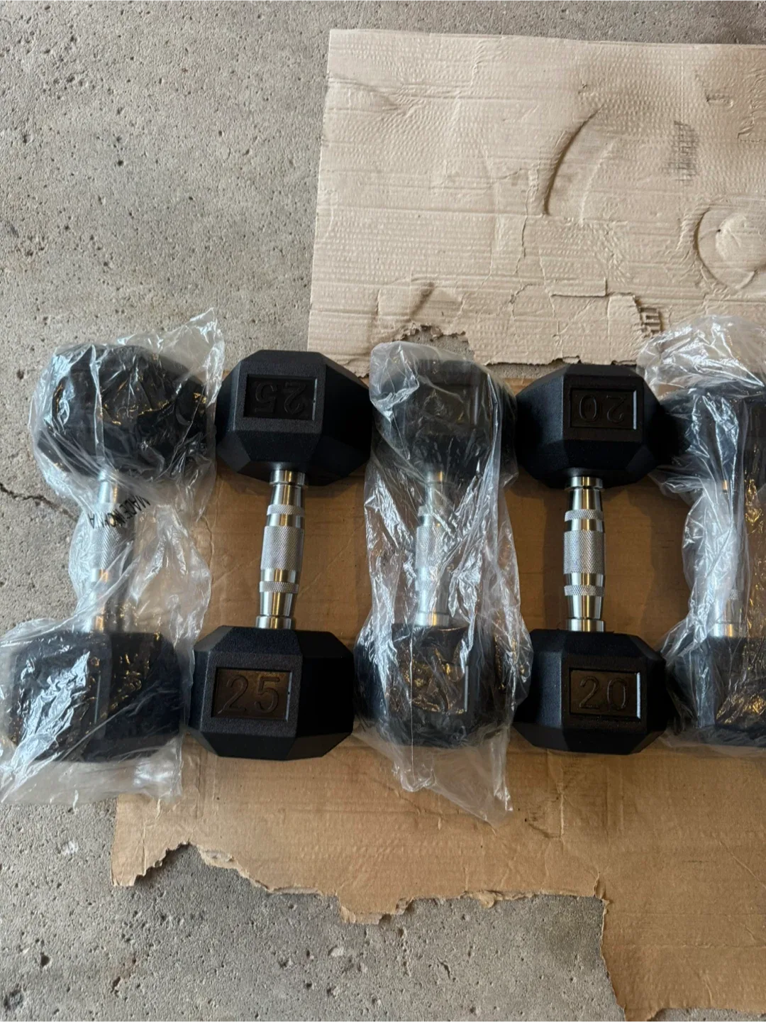 Dumbbell Set (10, 15, 20, 25 lbs) - Brand New image indicator(3)