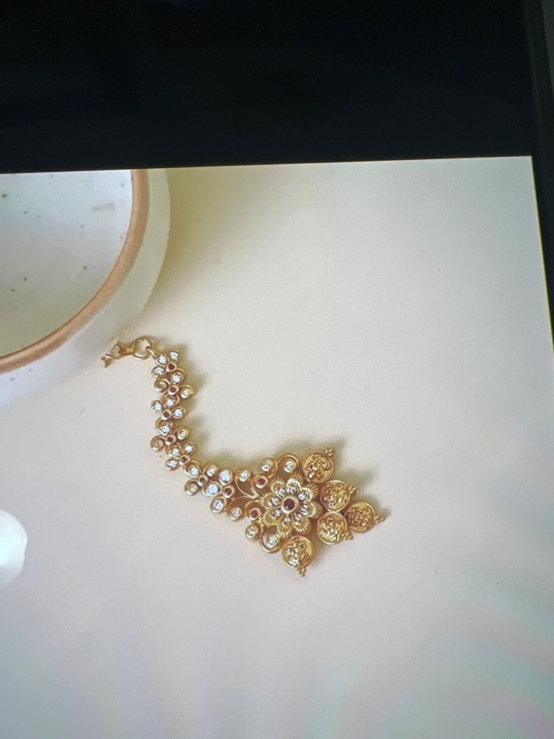 Tarinika Maang Tikka - Indian Jewelry - photo 3