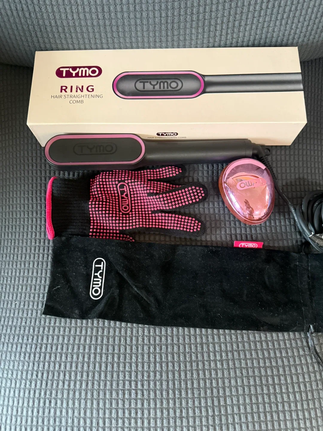 TYMO Ring Hair Straightening Comb image indicator(2)