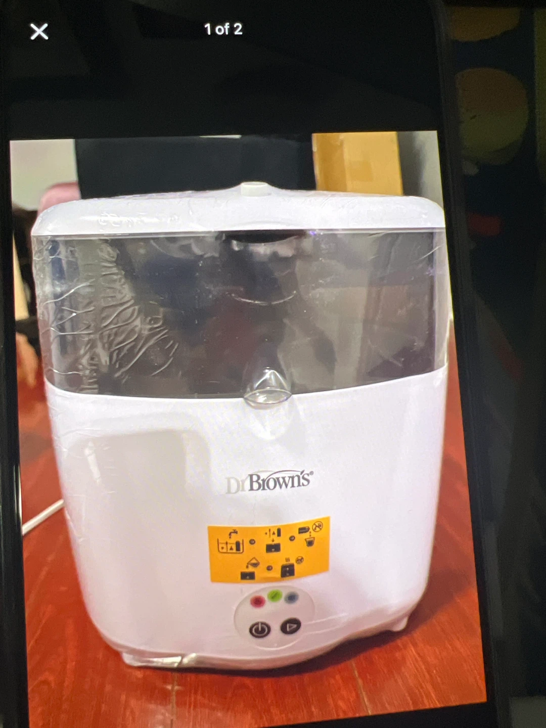 Dr. Brown's Deluxe Bottle Sterilizer - Like New!