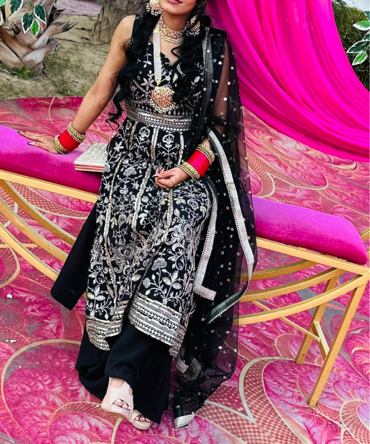 Black Indian dress - photo 4