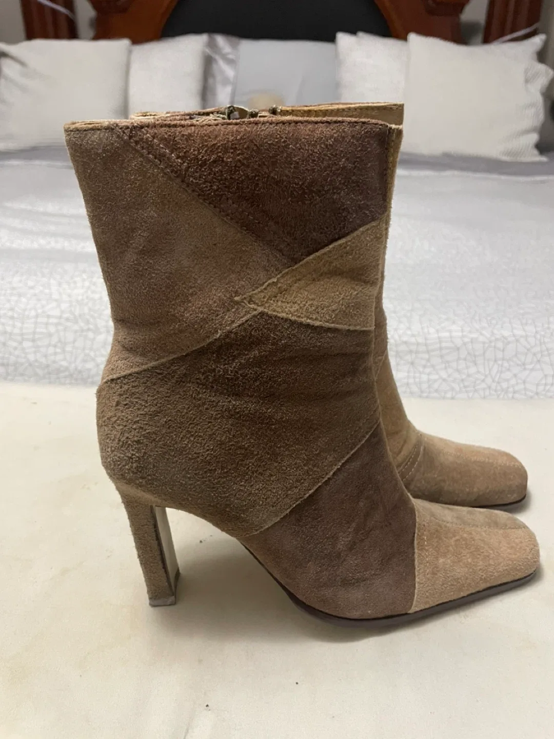 Ladies multi coloured Ankle Boots image indicator(2)