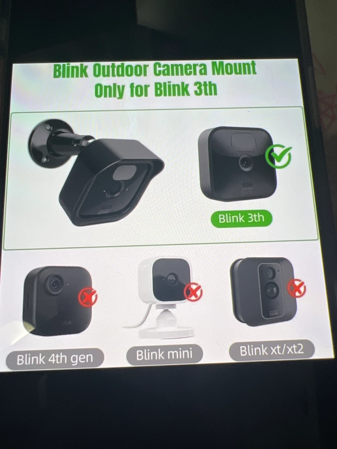 New Blink Outdoor Camera Mount for 3rd Gen - photo 2