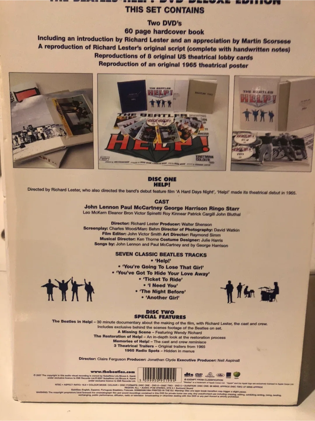 The Beatles Help deluxe dvd edition image indicator(2)
