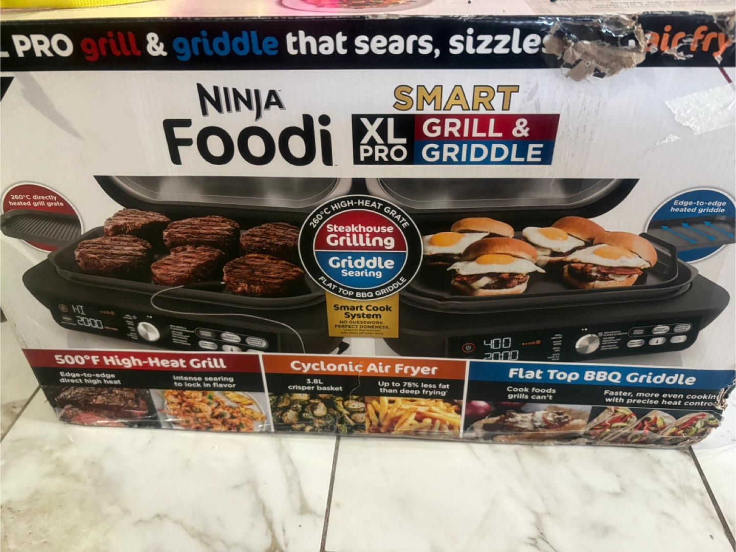 Ninja Foodi Smart XL Pro Grill & Griddle