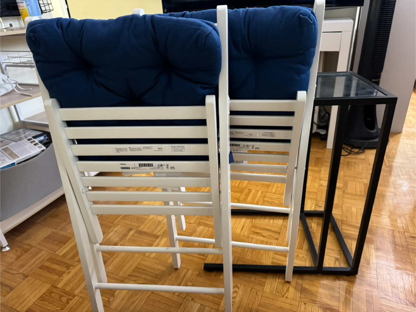 IKEA Terje Folding Chair with Cushion brand new - photo 3
