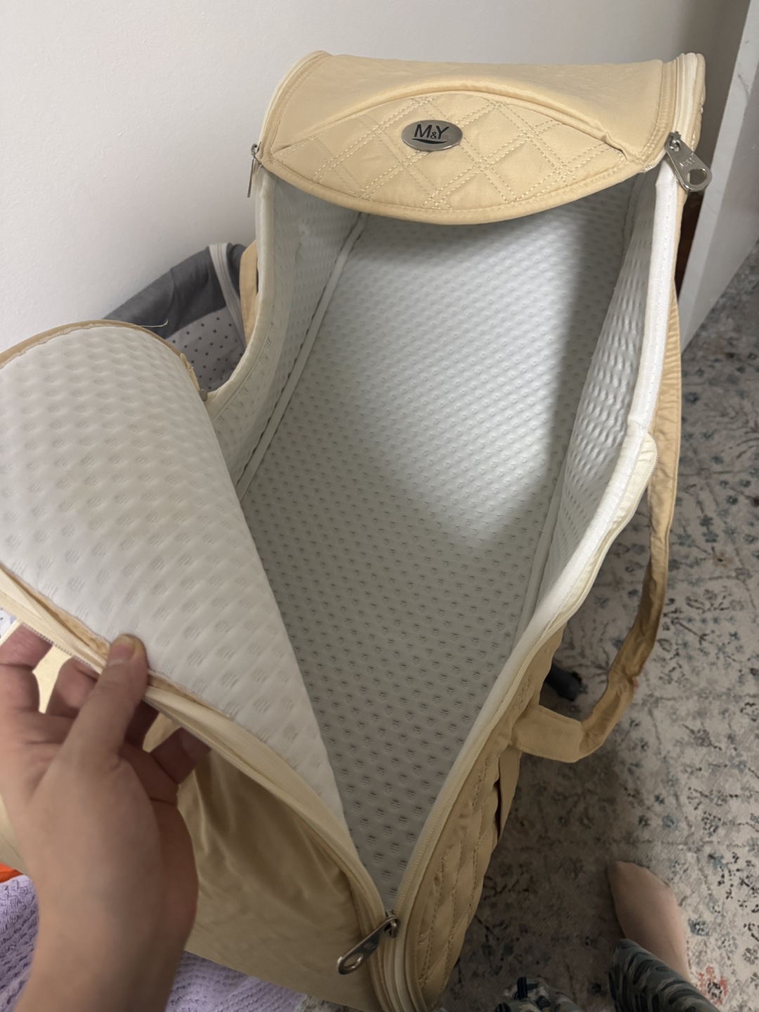 MY Beige Baby Carrier Bag - photo 5
