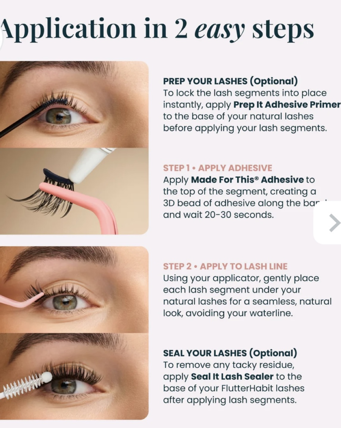 Flutterhabit The Sweetheart Luxe Faux-Mink Lashes - photo 5