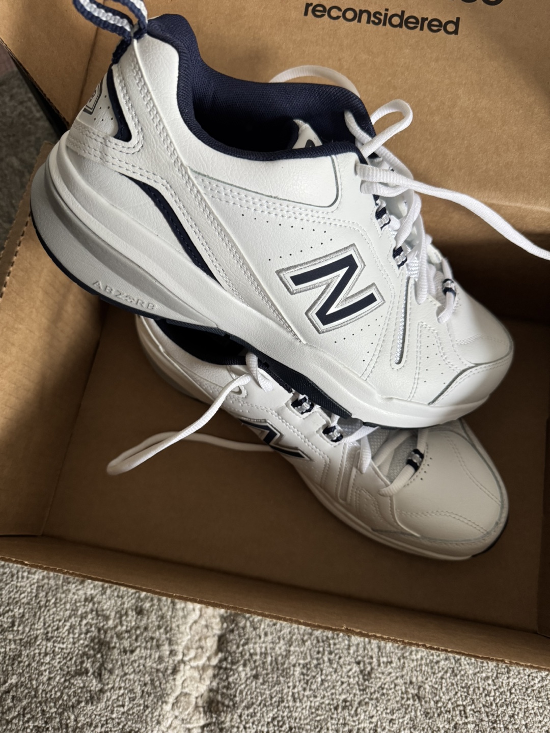 New Balance 608 White Training Shoes - photo 2