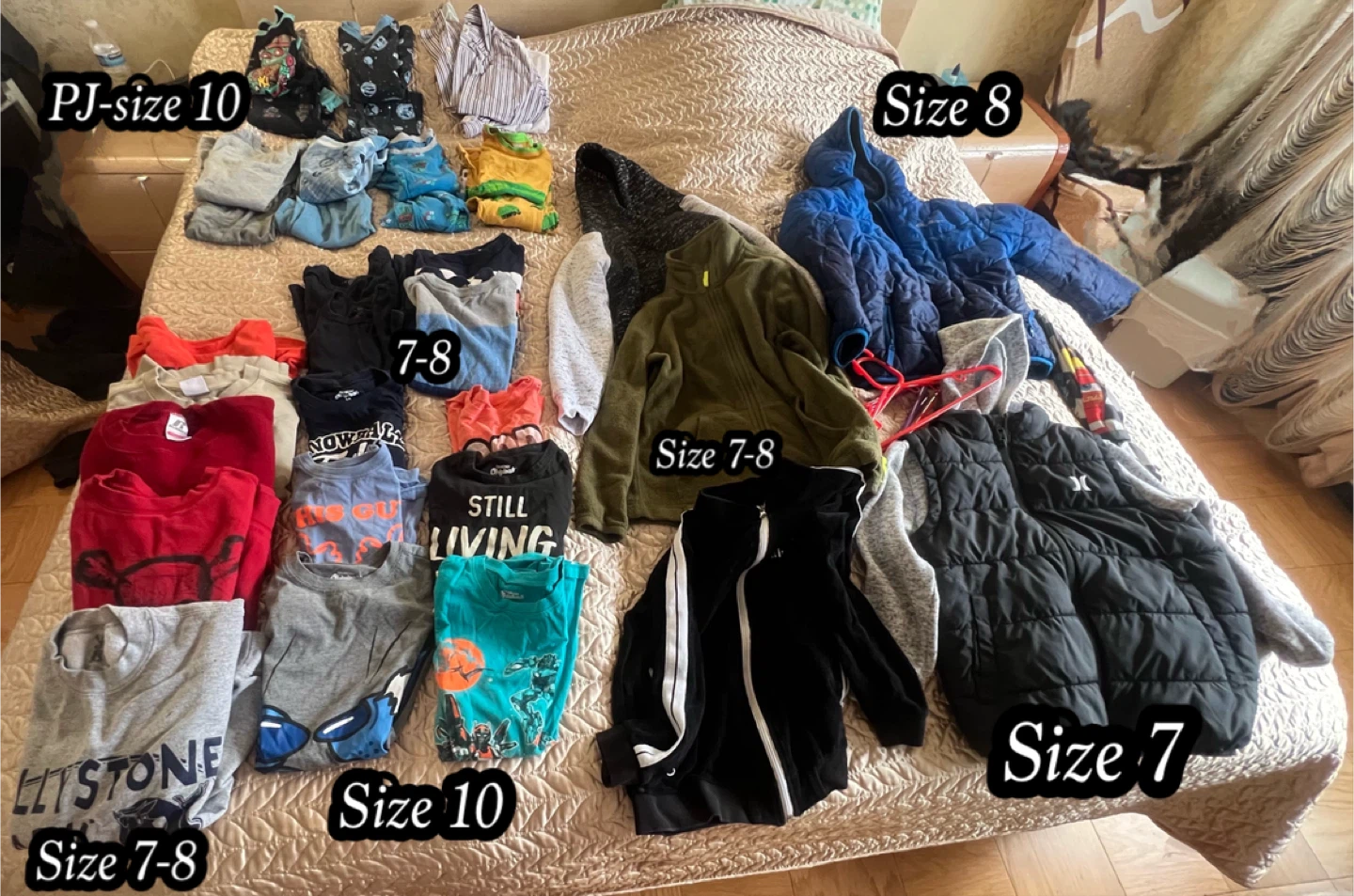 28- Packs Winter Clothes Size 7-8