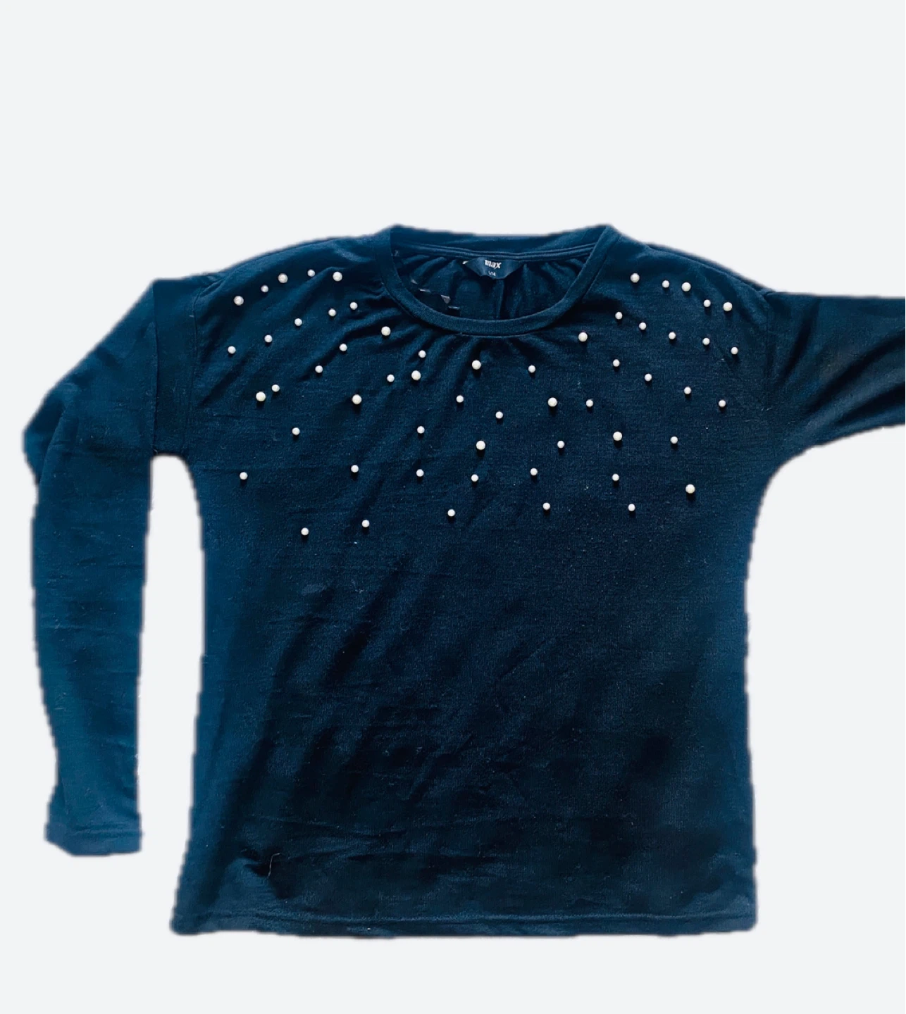 TNA Black Long Sleeve Top - Size S