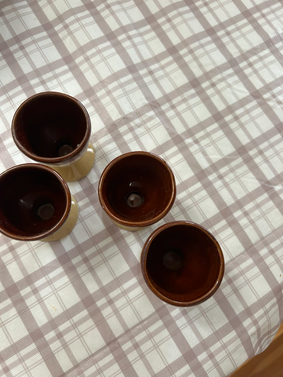 Set of 4 Vintage Egg Cups - photo 2
