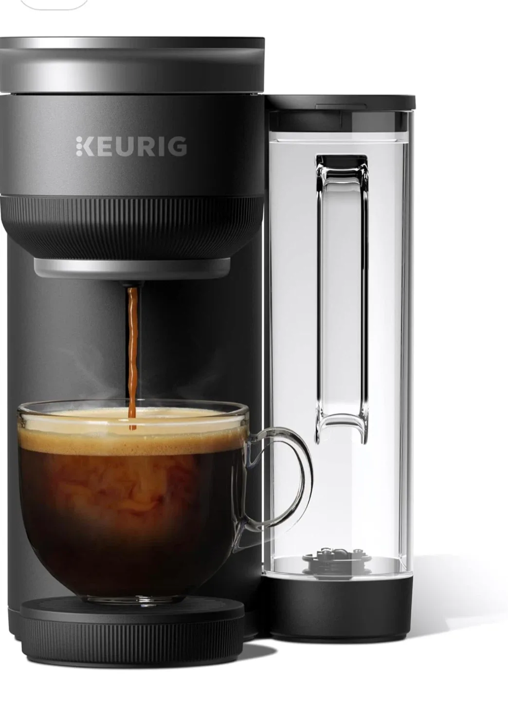 Keurig K-Crema Single Serve K-Cup Pod Coffee Maker - Black