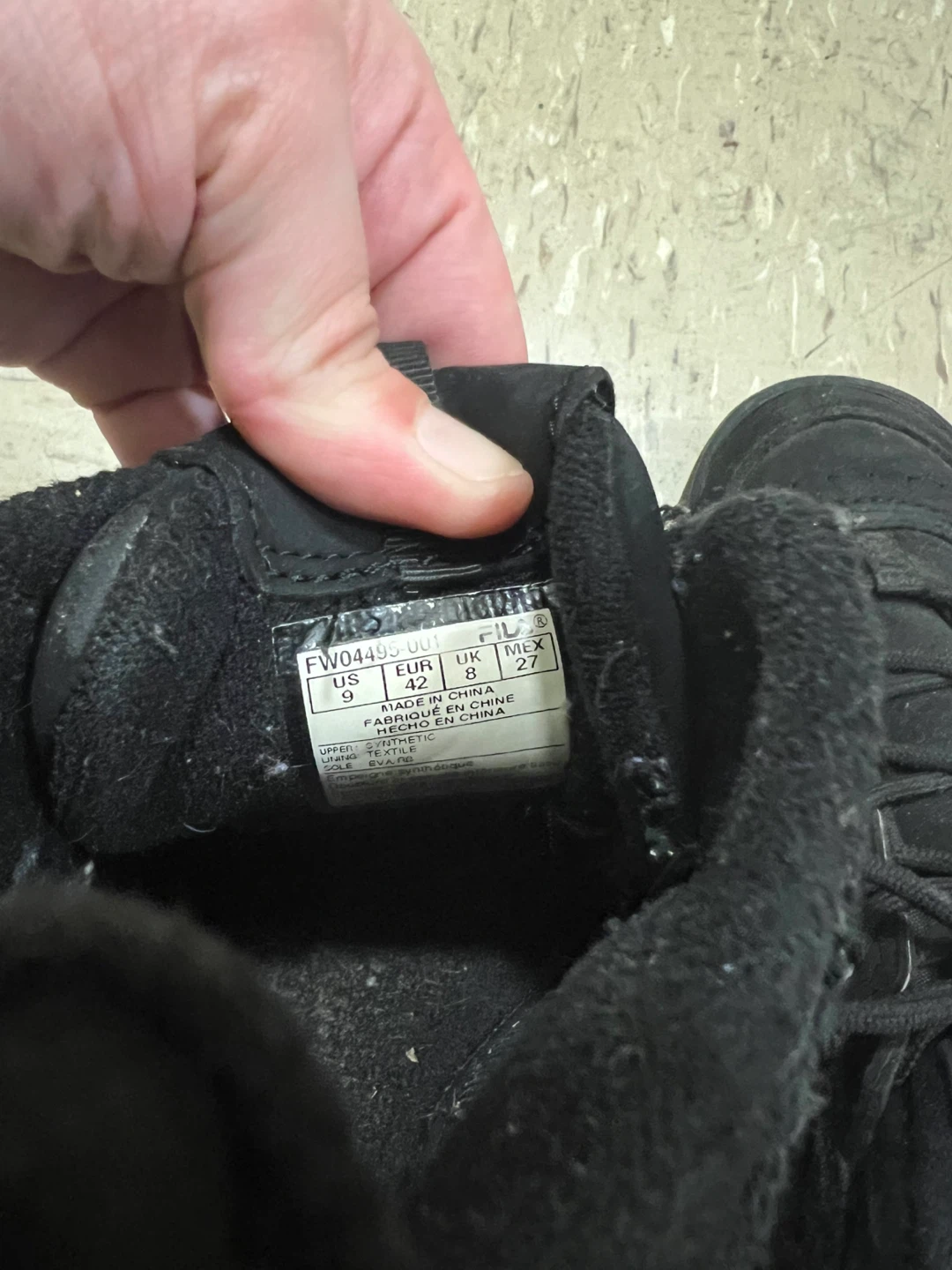 SIZE 9 Platform Filas - photo 5