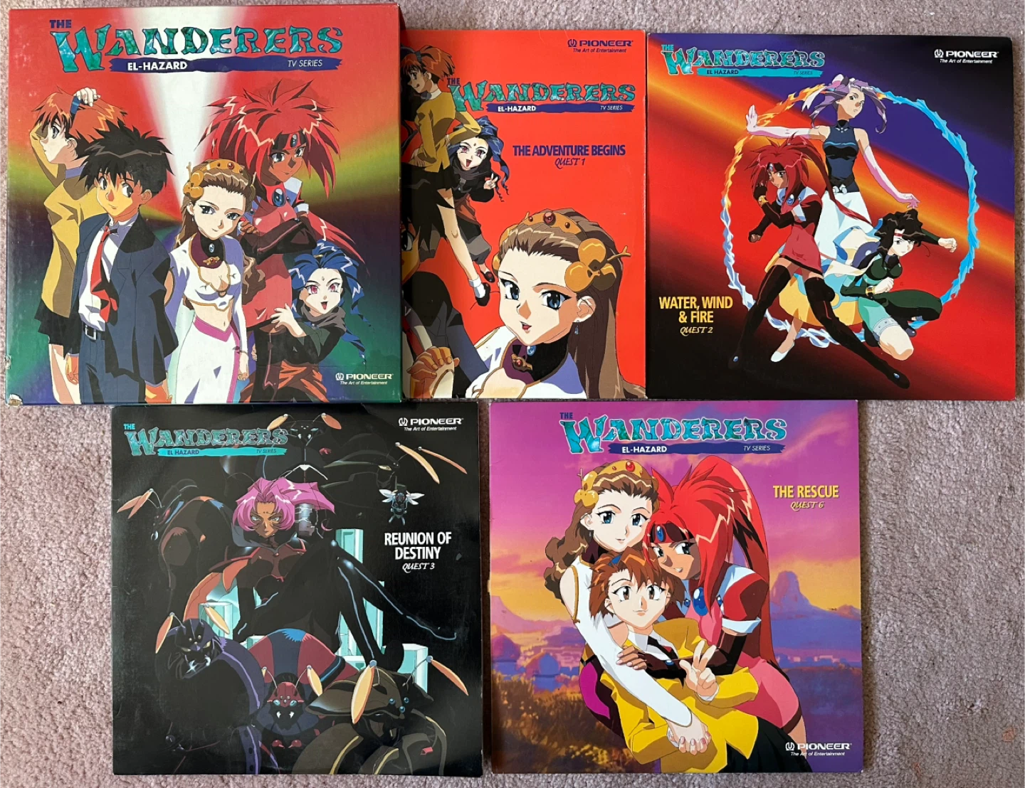 LaserDisc Anime - Armitage, Vampire Hunter D, Tenchi Muyo