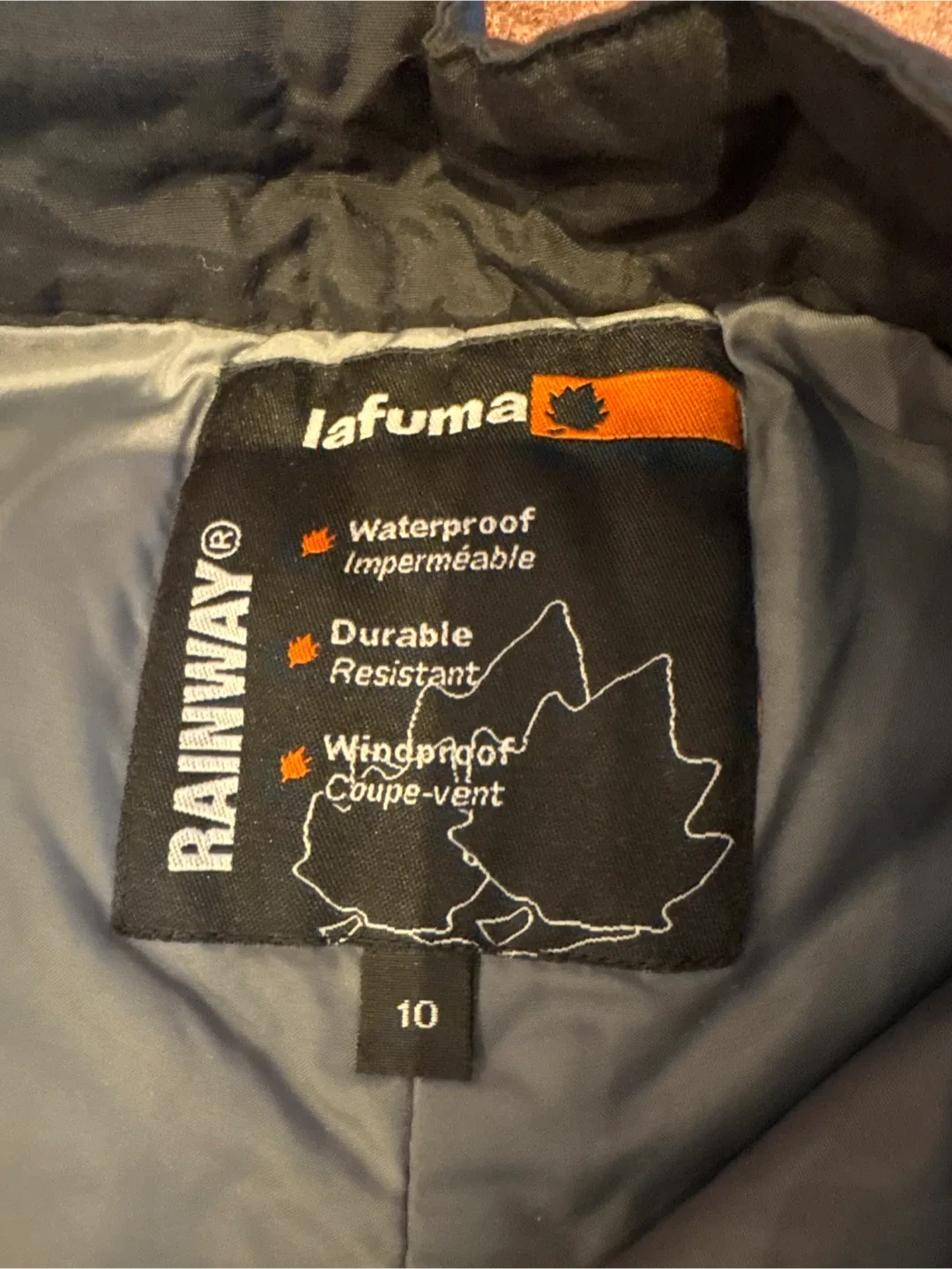 Lafuma Black Snow Pants - Size 10 image indicator(2)