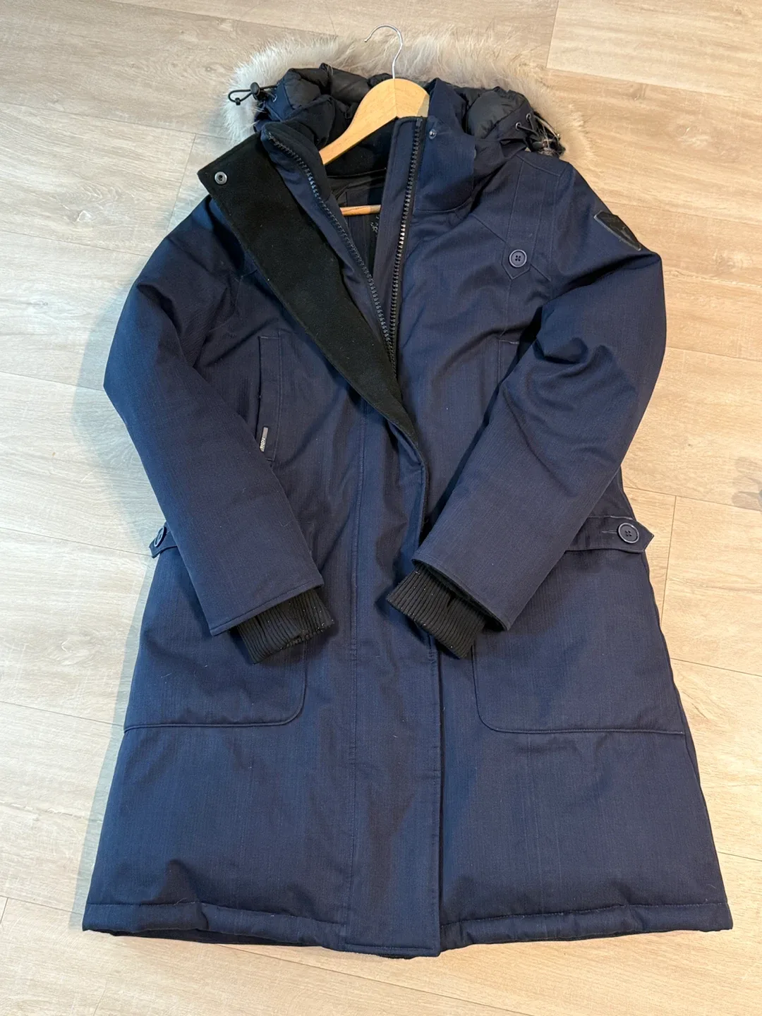 Nobis Meredith women's parka navy L image indicator(4)