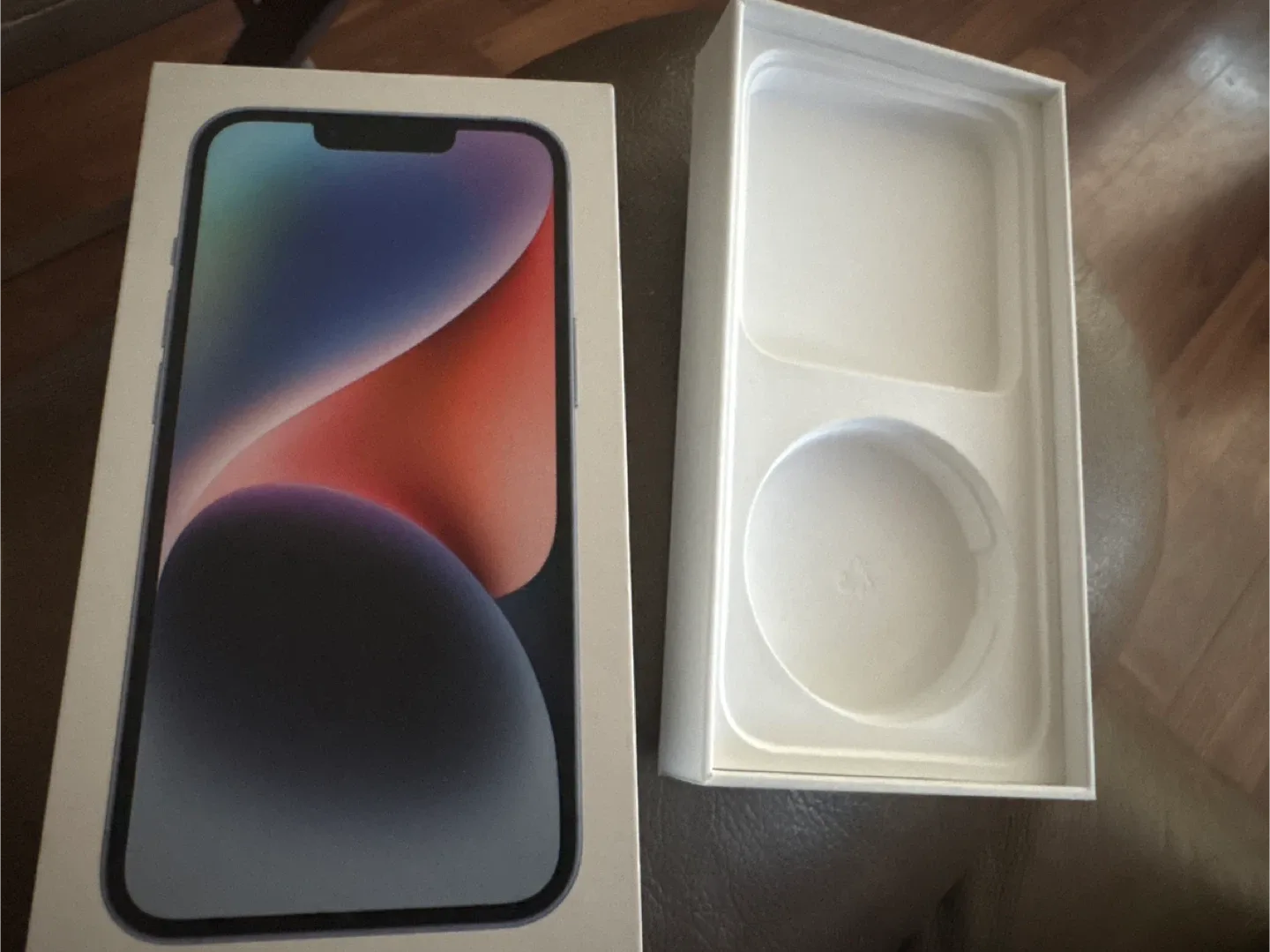 iPhone 14 empty Box