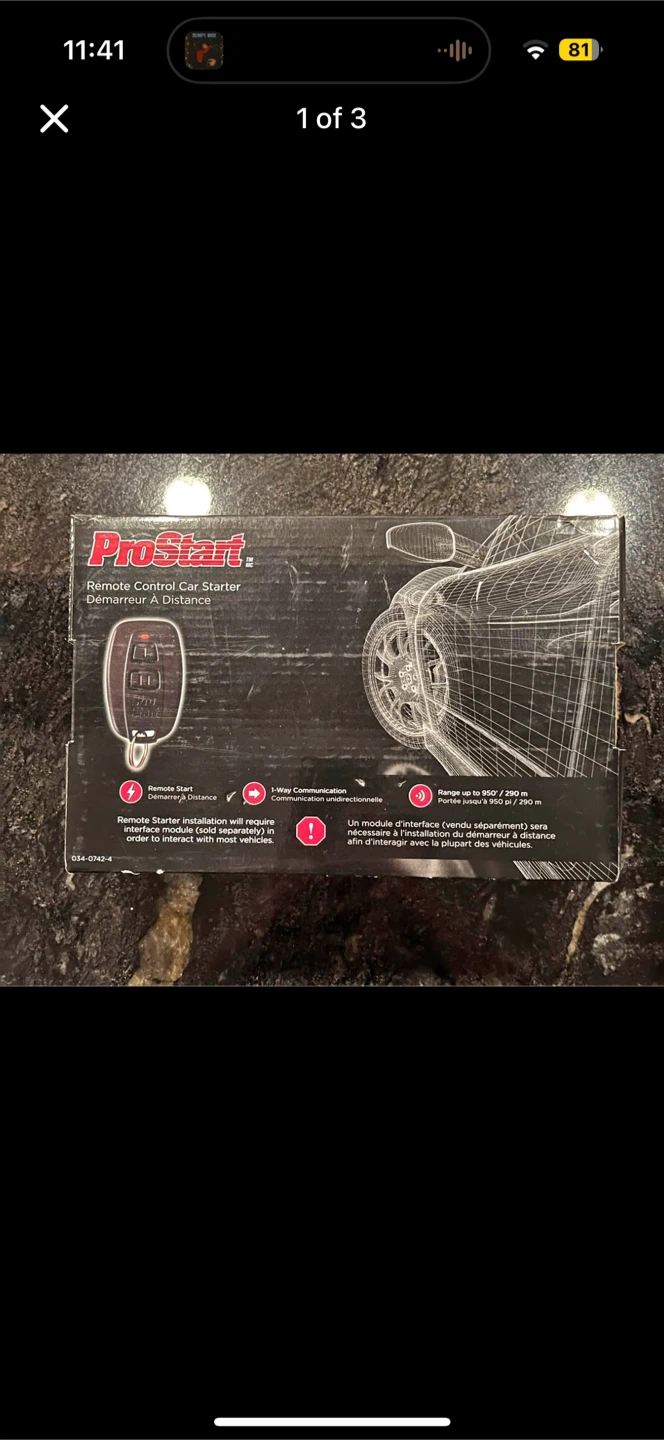 ProStart Remote Car Starter