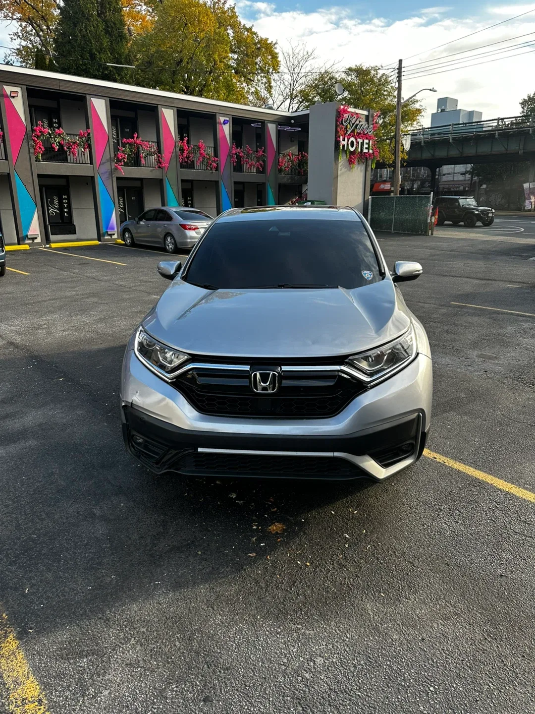 Honda CR-V Silver SUV 2021 EX image indicator(2)