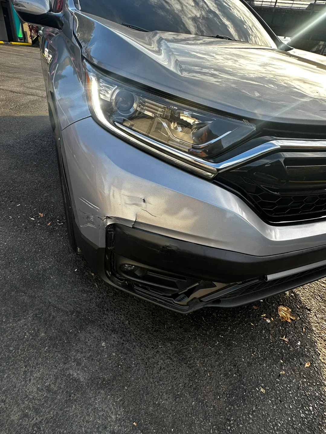 Honda CR-V Silver SUV 2021 EX image indicator(8)