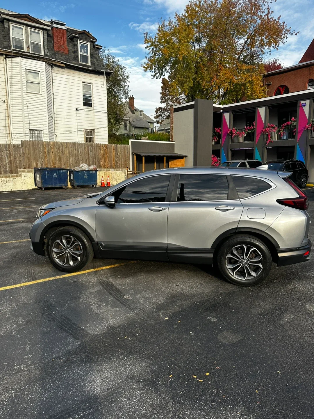 Honda CR-V Silver SUV 2021 EX image indicator(6)