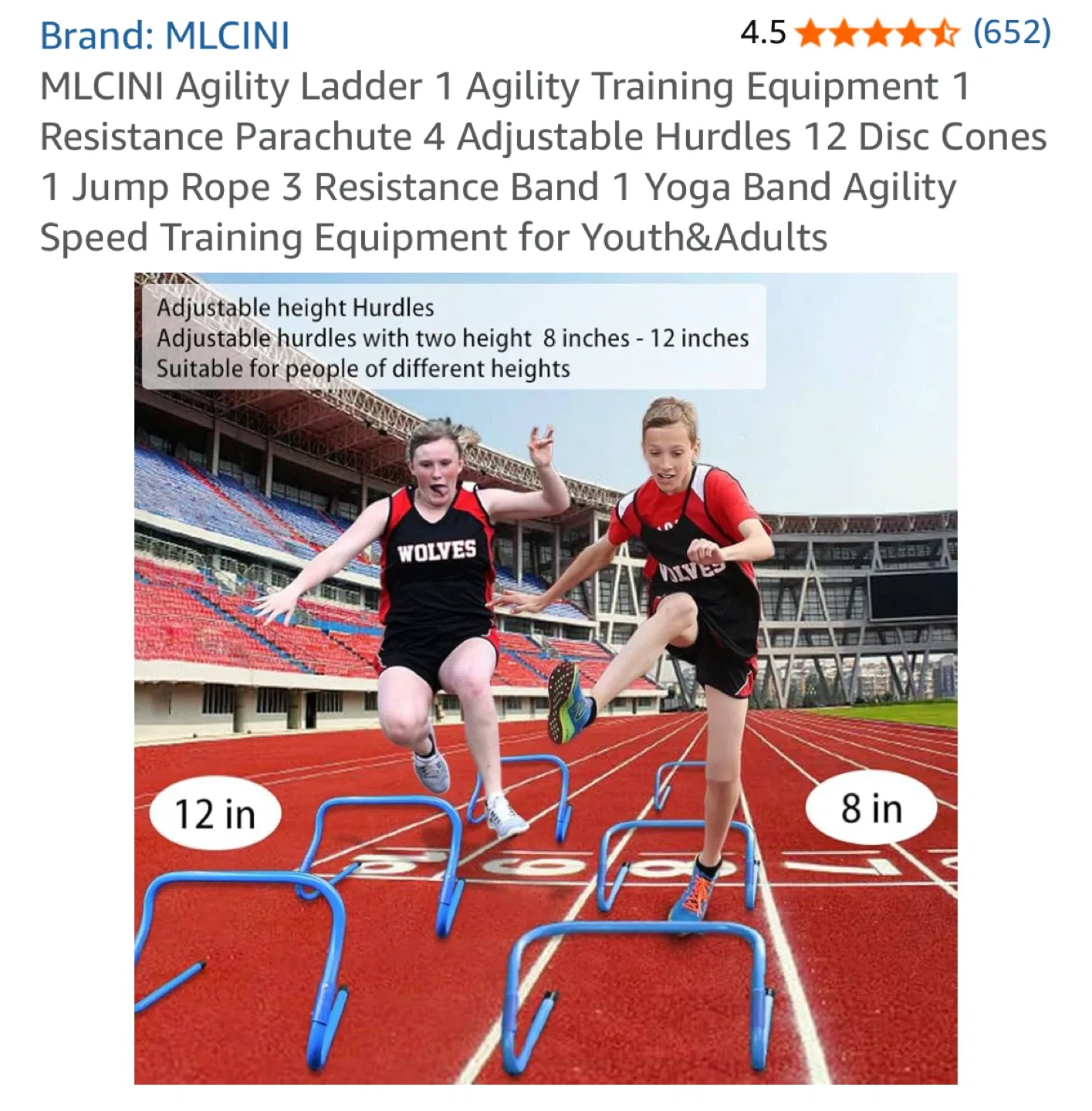 MLCINI Agility Ladder Training Set image indicator(2)