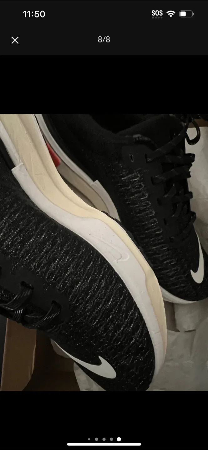 Nike ZoomX Invincible Run Fk 3, Women’s size 10Black image indicator(8)