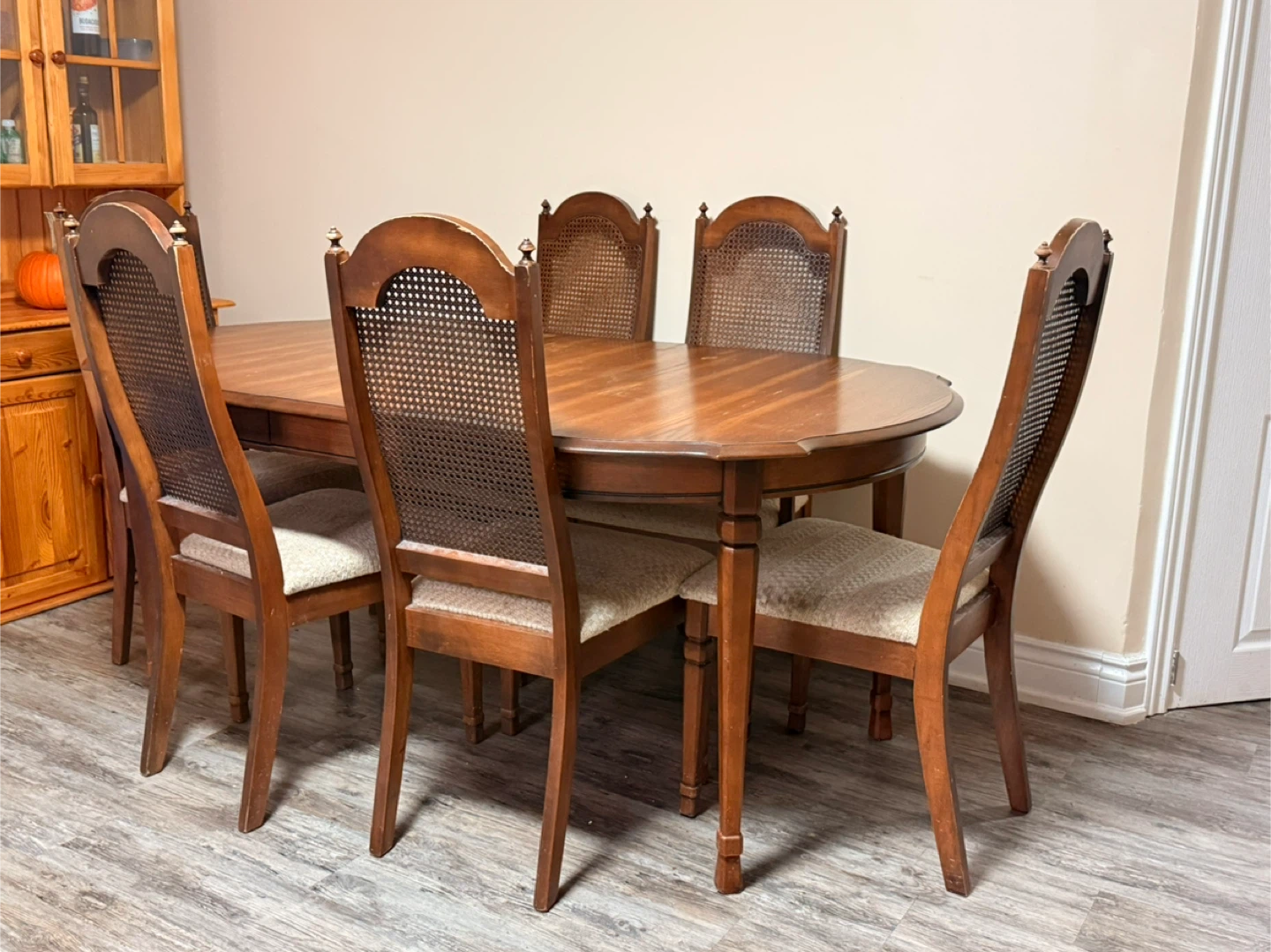 Dining Table Set with 6 Chairs