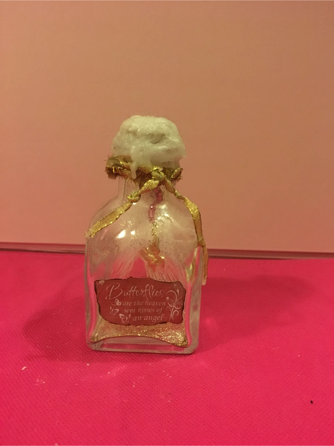 Butterfly fairy jar