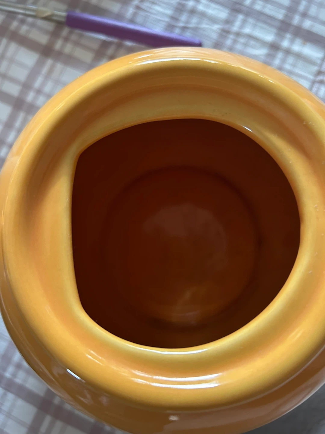 Vintage Style Yellow Teapot - photo 3