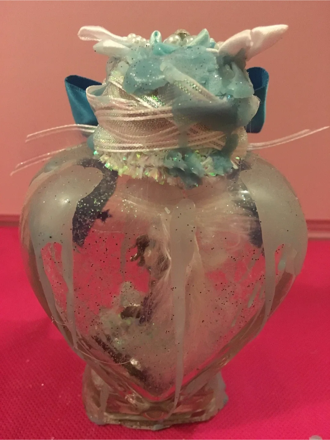 Mermaid decorative glitter jar image indicator(5)
