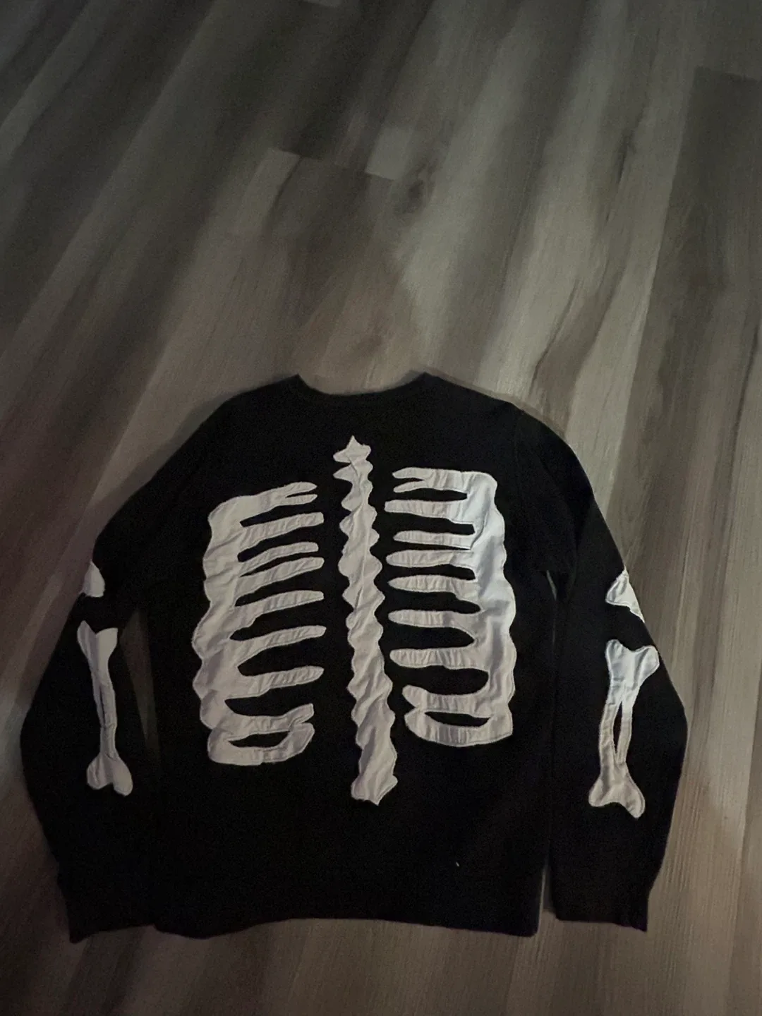 Nike custom Halloween Skeleton Crewneck - Size M image indicator(2)