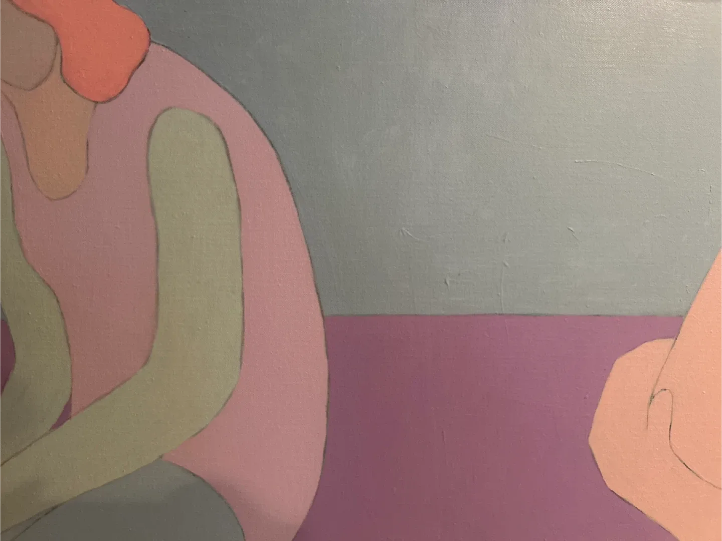 Abstract Figure Painting - Modernist Style image indicator(4)