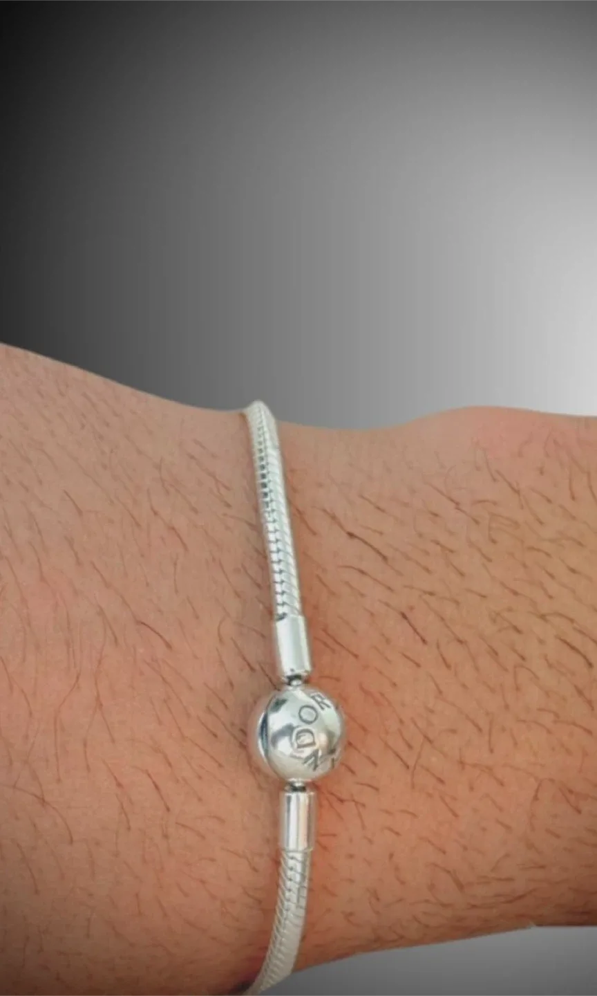Pandora Silver Snake Chain Bracelet image indicator(2)