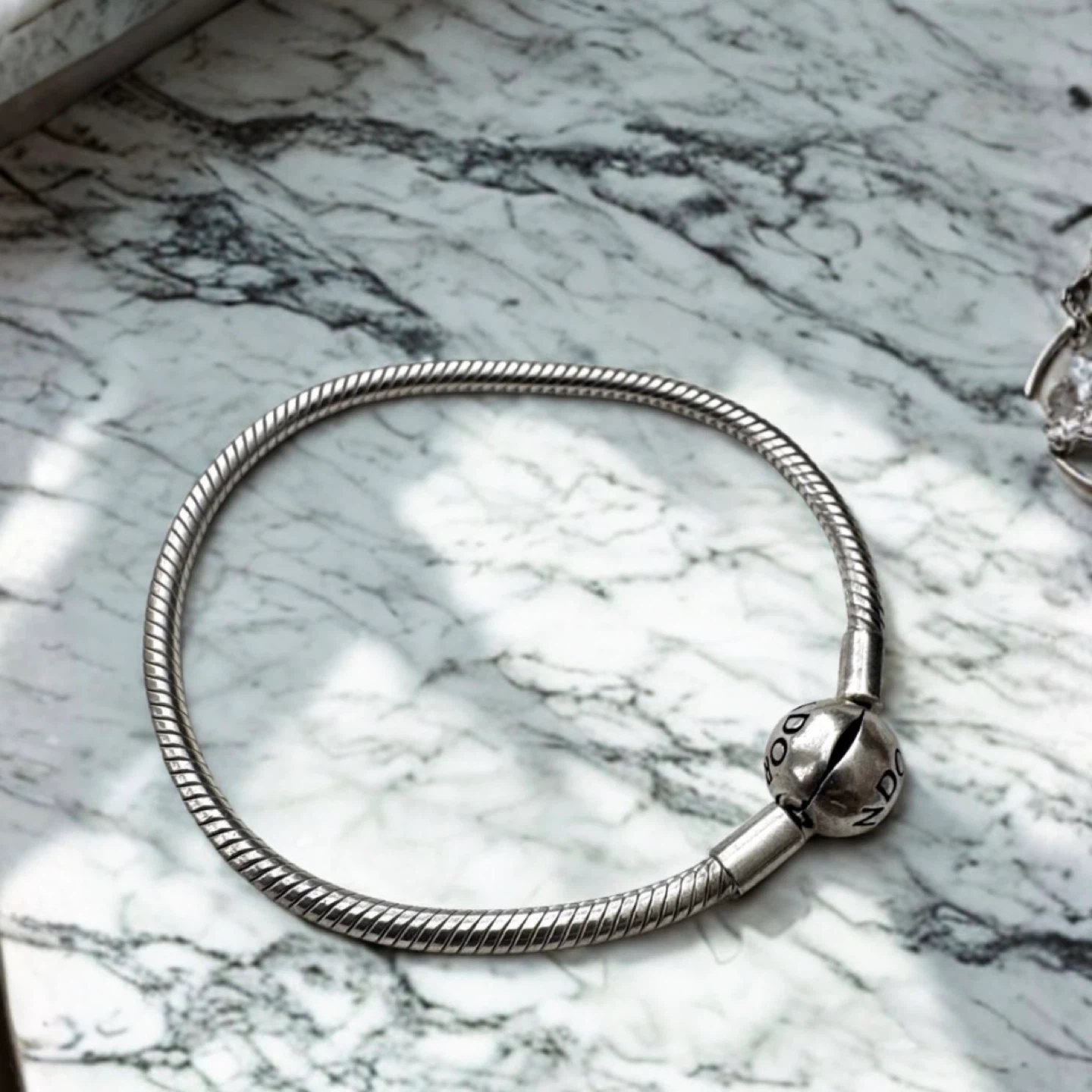 Pandora Silver Snake Chain Bracelet