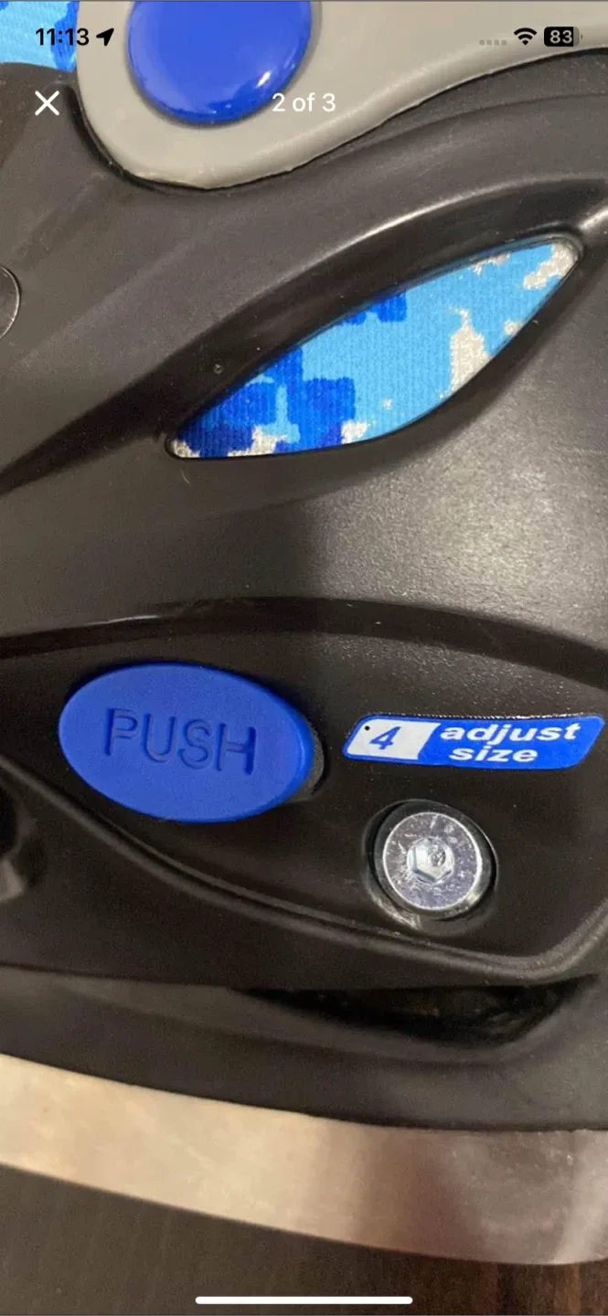 DBX Adjustable Ice Skates Size 4 image indicator(3)