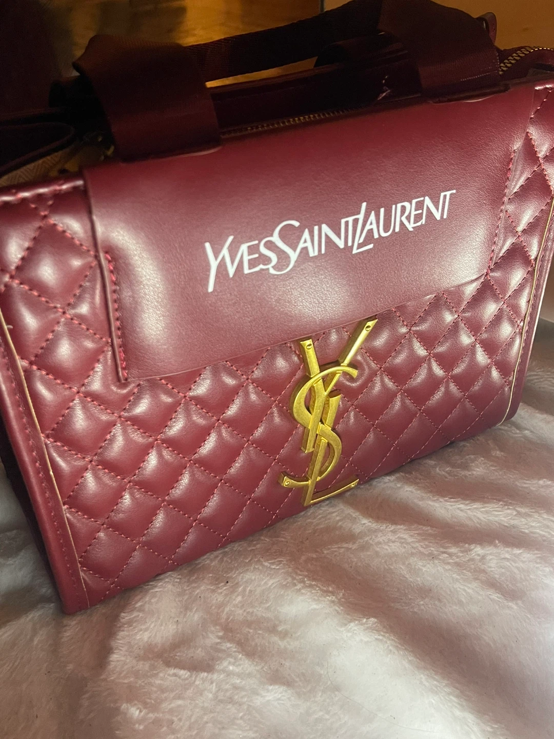 Yves Saint Laurent Quilted Tote Bag - photo 3