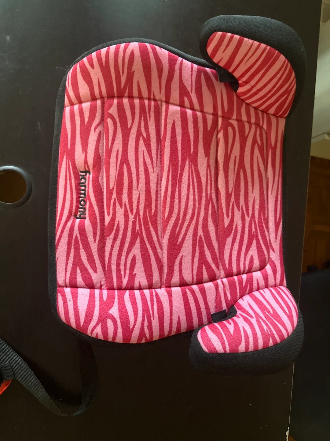 Harmony Booster Seat - Pink Zebra